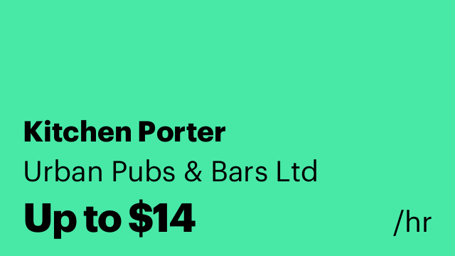 Kitchen Porter
