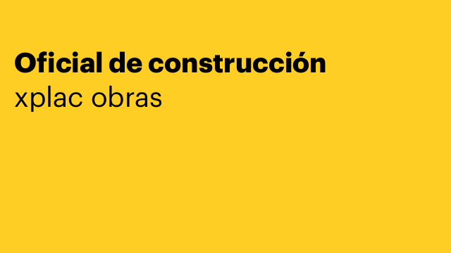 Oficial de construcción