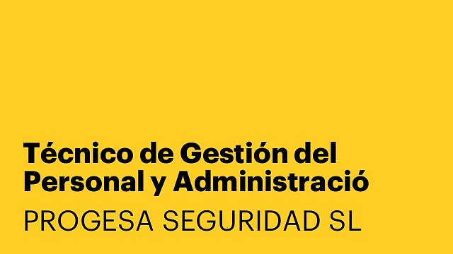 Técnico de Gestión del Personal y Administració