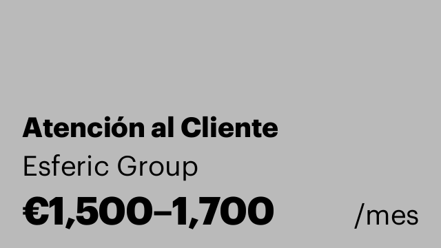 Atención al Cliente