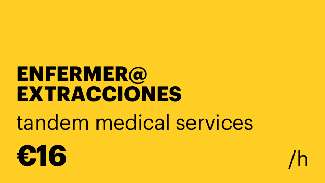 ENFERMER@ EXTRACCIONES
