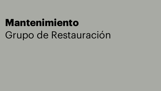 Mantenimiento