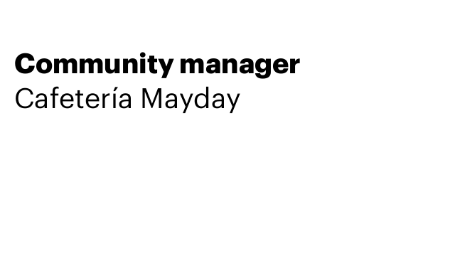 Community manager