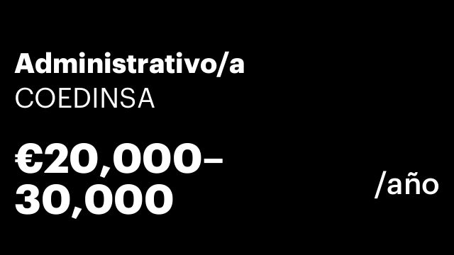 Administrativo/a