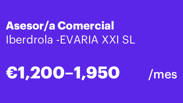 Asesor/a Comercial