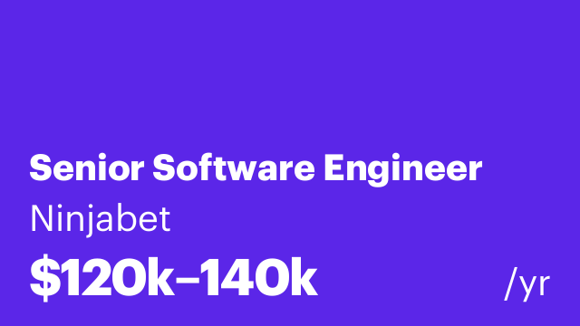 Senior Software Engineer