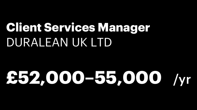 Client Services Manager