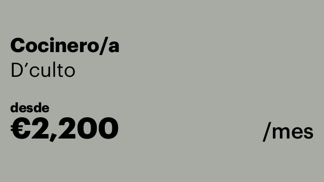 Cocinero/a