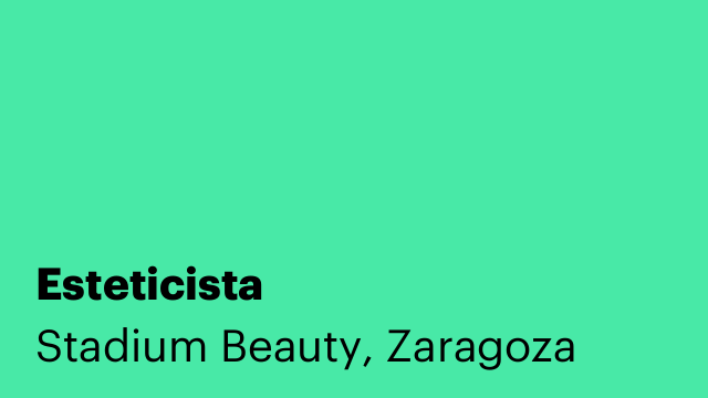 Esteticista