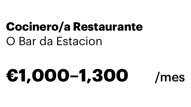 Cocinero/a Restaurante