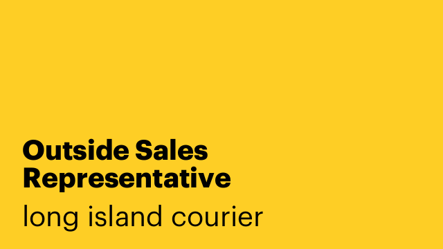 Outside Sales Representative