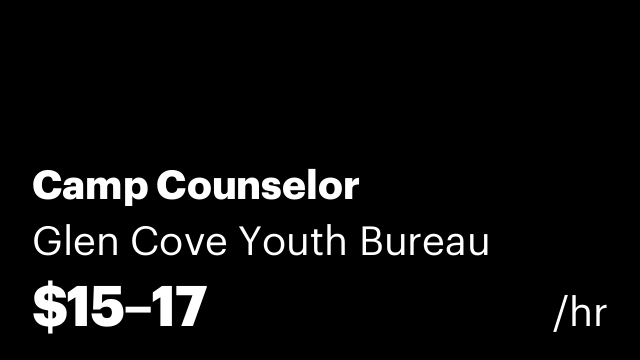 Camp Counselor