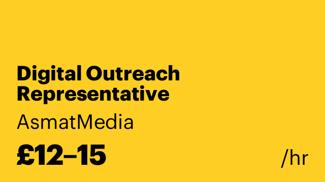 Digital Outreach Representative