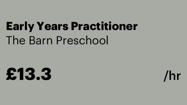 Early Years Practitioner