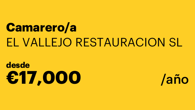 Camarero/a