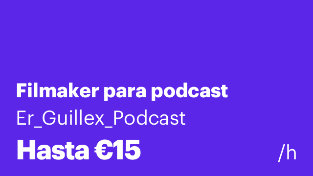 Filmaker para podcast