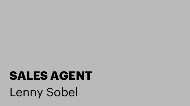 SALES AGENT