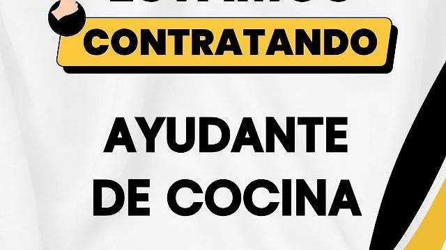 Ayudante/a de Cocina