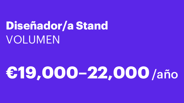 Diseñador/a Stand