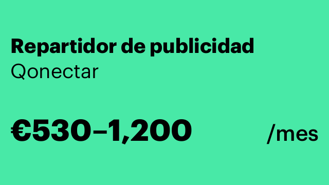 Repartidor de publicidad