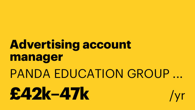 Advertising account manager