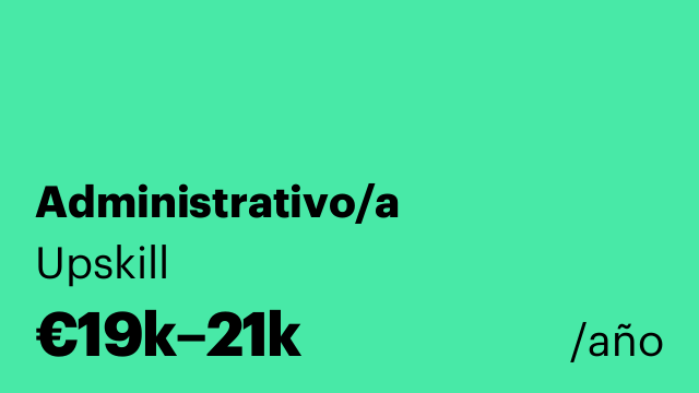 Administrativo/a