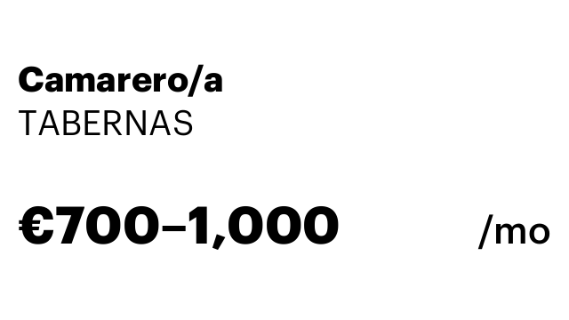 Camarero/a