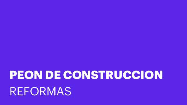 PEON DE CONSTRUCCION