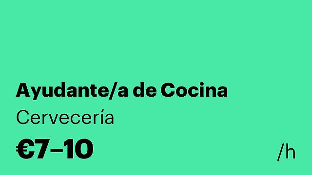 Ayudante/a de Cocina