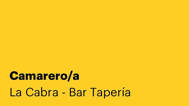Camarero/a