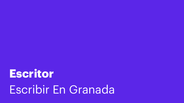 Escritor