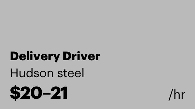 Delivery Driver