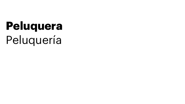 Peluquera