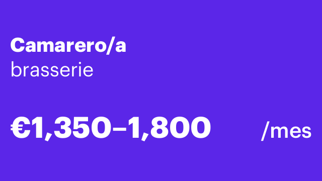 Camarero/a