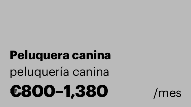 Peluquera canina
