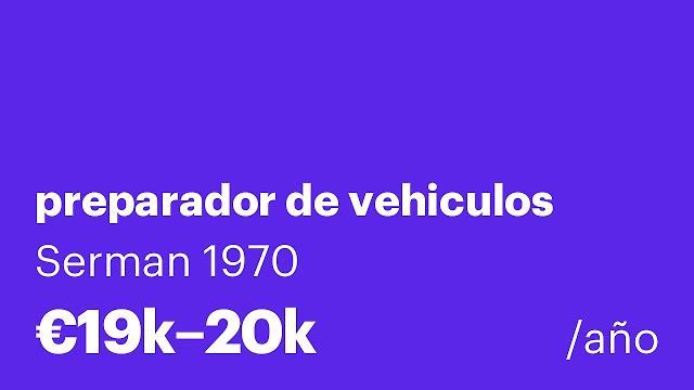 preparador de vehiculos