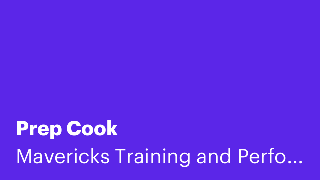 Prep Cook