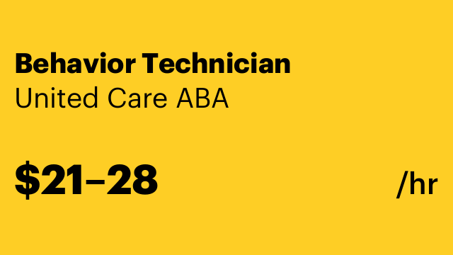 Behavior Technician