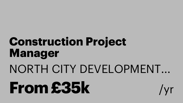 Construction Project Manager