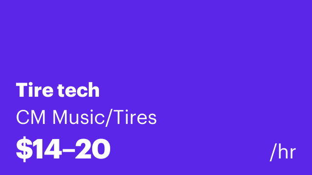 Tire tech