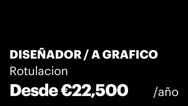 DISEÑADOR / A GRAFICO