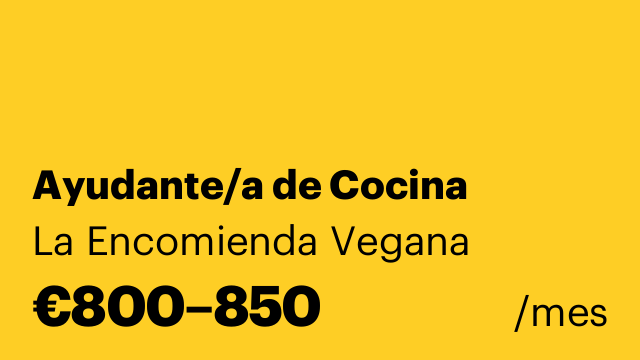 Ayudante/a de Cocina