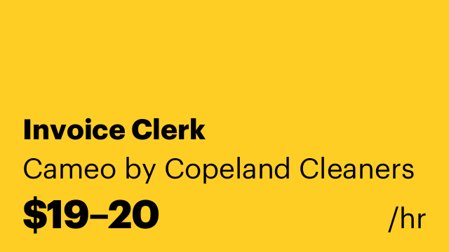 Invoice Clerk