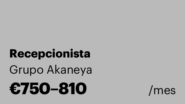 Recepcionista