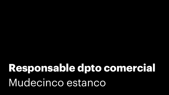 Responsable dpto comercial