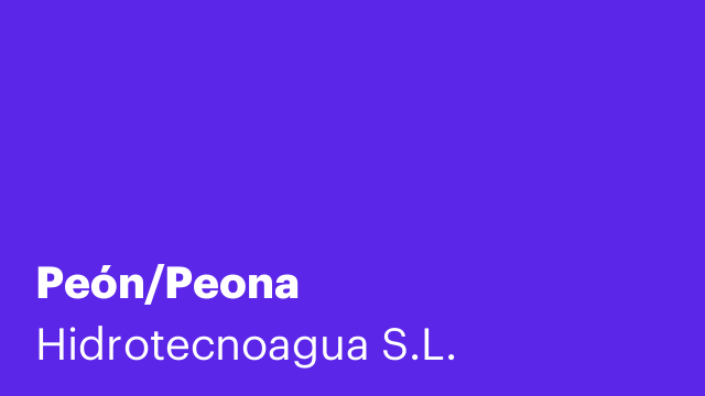 Peón/Peona