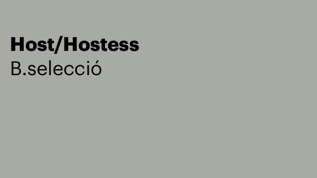Host/Hostess