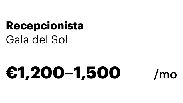 Recepcionista