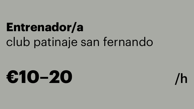 Entrenador/a