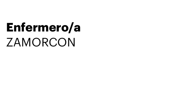 Enfermero/a
